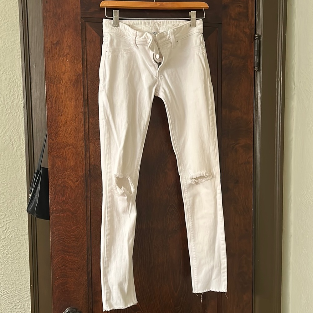 DL1961 Emma denim legging in Dove.